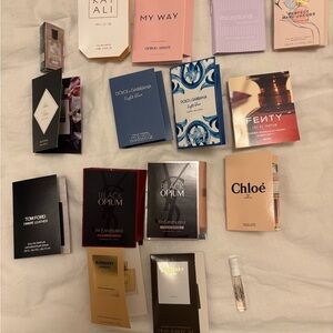 Lot of perfume samples - designer